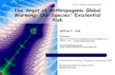 The Angst of Anthropogenic Global Warming: Our Species ... Angst... · The Angst of Anthropogenic Global