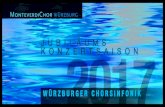 Monteverdichor Wأ¼rzburg - Konzertsaison Title: Monteverdichor Wأ¼rzburg - Konzertsaison 2017 Author: