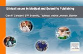 Ethical Issues in Medical and Scientific Publishing Ethical Issues in Medical and Scientific Publishing