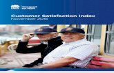 Customer Satisfaction Index - Transport for NSW boost customer satisfaction with public transport. The