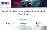 ABySS Performance Benchmark and ABySS Profiling Summary â€¢ ABySS was profiled to identify its communication
