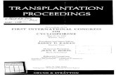TRANS PLANTATION PROCEEDINGS TRANS PLANTATION PROCEEDINGS Proceedings of the FIRST INTERNATIONAL CONGRESS