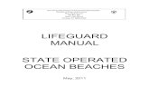 LIFEGUARD MANUAL STATE OPERATED OCEAN Ocean Lifeguard...آ  LIFEGUARD MANUAL STATE OPERATED OCEAN BEACHES