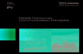 Nestlأ© Consumer Communication Principles ... Nestlأ© Consumer Communication Principles 1 At Nestlأ©,
