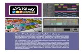 Music Production with Ableton Live 10 Music Academy - Music...آ  If you do not own Ableton Live 10,