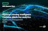 Machine Learning Intelligence Customer predictive analytics Machine Learning Intelligence Customer predictive