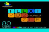 PUZZLES TO SOLVE FOUR LEVELS OF PUZZLES TO SOLVE FOUR LEVELS OF DIFFICULTY (solutions are at the end