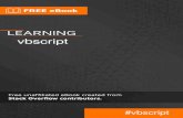 vbscript - RIP Tutorial from: vbscript It is an unofficial and free vbscript ebook created for educational