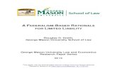 A FEDERALISM-BASED RATIONALE FOR LIMITED LIABILITY Federalism-Based... A FEDERALISM-BASED RATIONALE