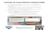 Accessing the Yeshiva University Housing Network Info Sheet.pdf Accessing the Yeshiva University Housing