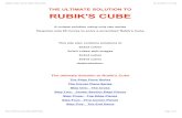 RUBIK's CUBE: THE ULTIMATE SOLUTION storer/JimPuzzles/...آ  The Ultimate Solution to Rubik's Pocket