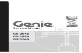 Genie GS-3246 Service Manual - Rentalex 2017-05-04آ  Genie GS-2046 and GS-2646 and GS-3246 Part No 72972.