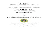 BIA TRANSPORTATION FACILITIES MAINTENANCE ... IAM_Handbook - BIA... BIA Handbook for Transportation