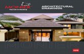 ARCHITECTURAL DRAWINGS - Monier ARCHITECTURAL DRAWINGS USE OF ARCHITECTURAL DRAWINGS Monier roofing