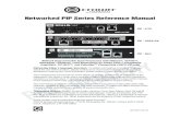 Networked PIP Series Reference Manual آ  Networked PIP Series Reference Manual PIP - LITE PIP - USP4-CN