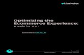 Optimizing the Ecommerce Experience - to eMarketer, October 2009 107784 www. eMarketer .com % of respondents