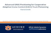 Advanced GNSS Positioning for Cooperative Adaptive Cruise ... Advanced GNSS Positioning for Cooperative