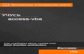 access-vba - RIP Tutorial from: access-vba It is an unofficial and free access-vba ebook created for