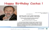 Happy Birthday Happy Birthday Costas ! WavePro 2011, June 8-11, Rethymno, Crete Happy Birthday Costas
