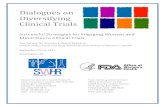 White Paper on the Dialogues on Diversifying Clinical ... Dialogues on Diversifying Clinical Trials
