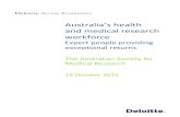 Australias health - ASMR report...آ  Australias health and medical research workforce Liability limited