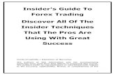 Insider's Guide To Forex Trading - Get Free Internet ... Insider's Guide To Forex Trading Discover All