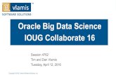 Oracle Big Data Science IOUG Collaborate Big Data Spatial and Graph Property Graph Capability 35 high-performance