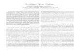 Proï¬پling Hoax Callers - Carnegie Mellon Proï¬پling Hoax Callers Rita Singh y, Joseph Keshet z, Eduard