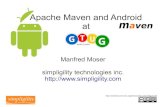 Apache Maven and Android at - Maven Invocation mvn [options] [] [] Options â€“ get list with mvn -h