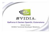 GeForce 6 Series OpenGL ... Vertex Texture Demo GL_NV_vertex_program3 Performance Branching Dynamic