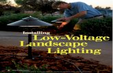 Low-Voltage Landscape Lighting - GreenBuildingAdvisor Choose between line and low voltage Landscape-lighting