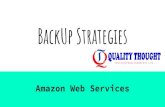 BackUp Strategies - Quality Thought Backup Strategies Backup strategies are important to businesses