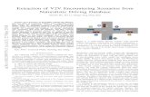 Extraction of V2V Encountering Scenarios from Naturalistic ... Extraction of V2V Encountering Scenarios