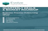Quarterly Deals Roundup Payments - Evolve Capital BPOs have been more actively acquiring companies dealing