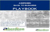 ABERDEEN BACK TO BUSINESS PLAYBOOK take breaks from watching, reading, or listening to news stories,