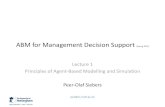ABM for Management Decision Support - pszps/abm-mds/resources/ABM-MDS-Lec01 2013 r01.pdf ABM for Management