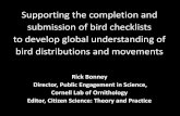 Supporting the completion and submission of bird ... Ring-necked Duck Aythya collar's Bufflehead Bucepha/a