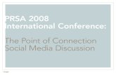 PRSA 2008 International amp;A-1.pdf PRSA 2008 International Conference: The Point of Connection Social