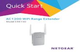 AC1200 WiFi Range Extender Model ... - To use the extender in extender mode, set the Access Point/Extender