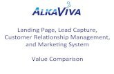 !! Landing!Page,!Lead!Capture,! Customer!Relaonship ... Lead Capture Pages Module Outside The System