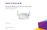 N300 WiFi Range Extender Get to Know Your Extender 5 N300 WiFi Range Extender. Meet Your Extender. LEDs