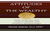 Attitudes of the Wealthy I really learned so much from this book. I loved the â€œopportunity to growâ€‌