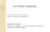 THYROID DISEASES -  آ  Thyroid gland The thyroid gland is one of the largest endocrine glands.