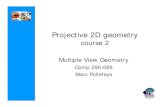 Multiple View Geometry in Computer ee290t/fa09/lectures/course02... Projective 2D Geometry Jan. 14,