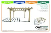 OZCO Project #311 - 12x12 Pergola Patio Shade Structure A 2020-01-24آ  OZCO Project #311 - 12x12 Pergola