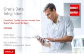 Oracle Data Integration â€¢Inbound customer flows were creating duplicate records â€¢Confusion for users