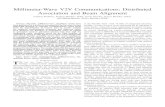Millimeter-Wave V2V Communications: Distributed Association 2018-09-05آ  Millimeter-Wave V2V Communications: