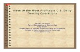 Keys to the Most Profitable U.S. Dairy Grazing Keys to the Most Profitable U.S. Dairy Grazing Operations