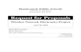 Request for Proposals - State of Michigan ... Hamtramck Public Schools - RFP Wireless Network Electronics