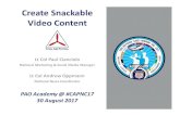 Create Snackable Video Content - Civil Air Patrol Surprise and delight your audience To create deeper